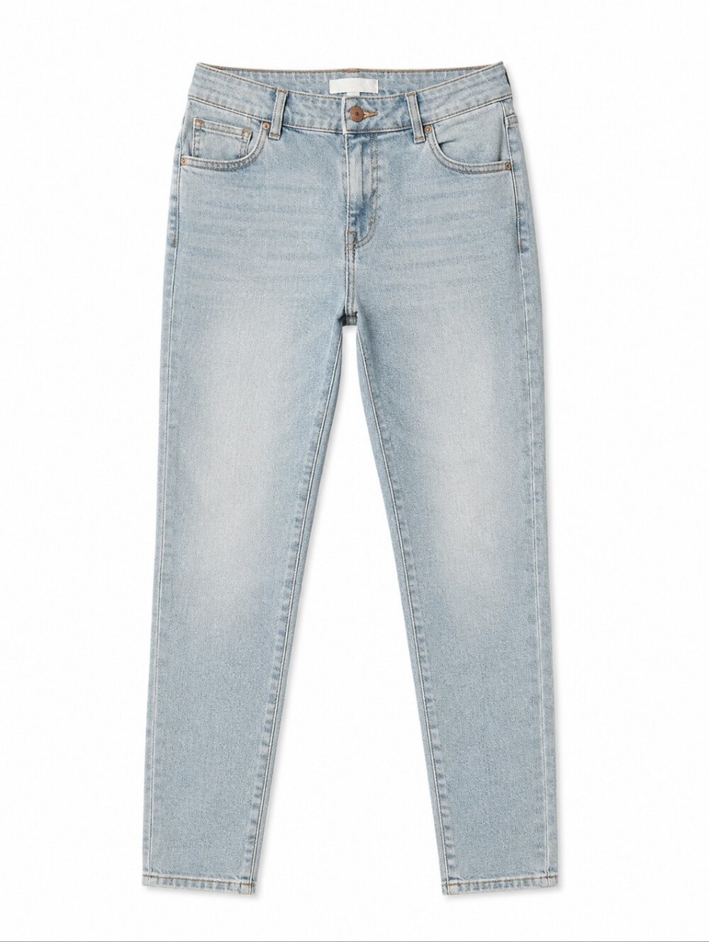 90s High Rise Super Skinny Light Wash Stretch Jeans Size 12